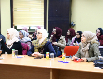 Palestine Polytechnic University (PPU) - طلبة مساق أساليب البحث العلمي لتخصص التغذية في جامعة بوليتكنك فلسطين ينظمون فعالية بعنوان  "صناع التغيير".