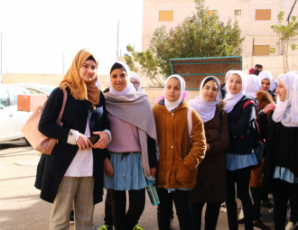 Palestine Polytechnic University (PPU) - جامعة بوليتكنك فلسطين تستقبل مدرسة ياسر عمروالثانوية للبنات