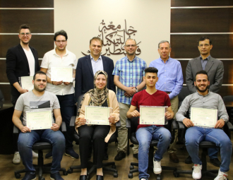 Palestine Polytechnic University (PPU) - جامعة بوليتكنك فلسطين تكرم الطلبة المشاركين في مشروع التبادل الإفتراضي