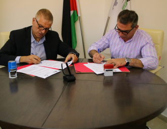 Palestine Polytechnic University (PPU) - جامعة بوليتكنك فلسطين توقّع اتفاقية تعاون مُشترك مع شركة الموزعون العرب "A.D.C" 