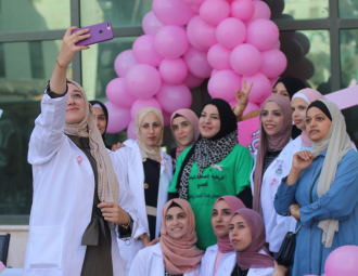 Palestine Polytechnic University (PPU) - انطلاق فعّاليات شهر أكتوبر للتوعية بالصحة النفسية والكشف المُبكر عن سرطان الثدي في جامعة بوليتكنك فلسطين