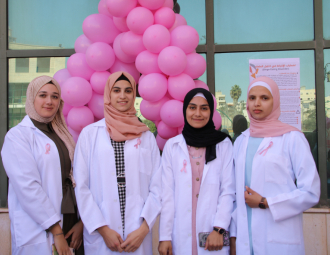 Palestine Polytechnic University (PPU) - انطلاق فعّاليات شهر أكتوبر للتوعية بالصحة النفسية والكشف المُبكر عن سرطان الثدي في جامعة بوليتكنك فلسطين