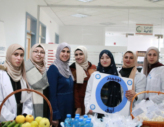 Palestine Polytechnic University (PPU) - كلية الطب وعلوم الصحة بجامعة بوليتكنك فلسطين تنظم فعّاليات "نوفمبر الأزرق" اليوم التوعوي الصحي لمرض السكري وسرطان القولون