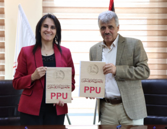 Palestine Polytechnic University (PPU) - توقيع اتفاقية تعاون مشترك بين جامعة بوليتكنك فلسطين ونقابة العلوم المعلوماتية التكنولوجية الفلسطينية