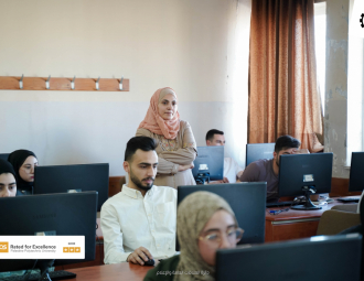 Palestine Polytechnic University (PPU) - إدارة جامعة بوليتكنك فلسطين تقوم بجولة تفقدية لقاعات الامتحانات النهائية للفصل الدراسي الثاني 2023/2022