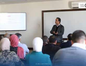 Palestine Polytechnic University (PPU) - ورشة عمل حول "أسس البحث العلمي في العلوم الصحية"