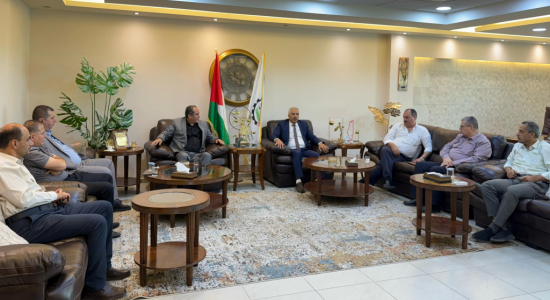 Palestine Polytechnic University (PPU) - جامعة بوليتكنك فلسطين تستقبل وفداً من شركة كهرباء الخليل