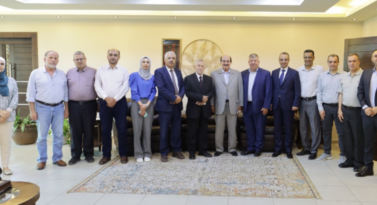 Palestine Polytechnic University (PPU) - جامعة بوليتكنك فلسطين تستقبل الدكتور سمير جرّاد، مستشار الصندوق العربي للإنماء الاقتصادي والاجتماعي في الكويت