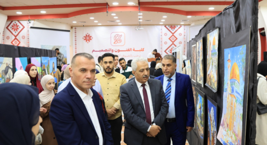 Palestine Polytechnic University (PPU) - كلية الفنون والتصميم في جامعة بوليتكنك فلسطين تفتتح معرض اليوم التراثي احتفاءً بالهوية الفلسطينية