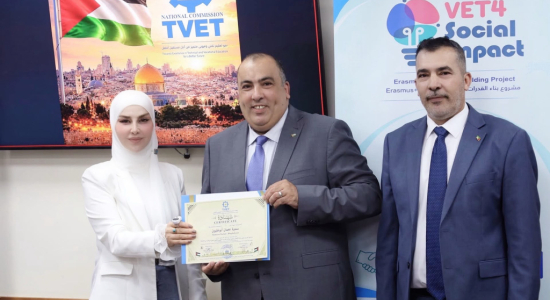 Palestine Polytechnic University (PPU) -  من الابتكار إلى الأثر الوطني.. «الدرع الأخضر» يتوّج مشاركة جامعة بوليتكنك فلسطين في Entrecove
