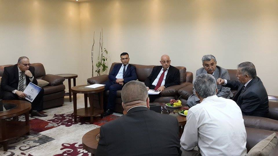 جامعة بوليتكنك فلسطين تستقبل وفداً من رجال الأعمال الفلسطينيين