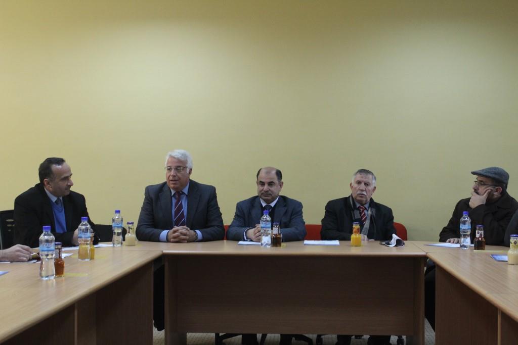 Palestine Polytechnic University (PPU) - جامعة بوليتكنك فلسطين تستضيف وفداً داعماً للجامعة يرأسه رئيس وأعضاء الغرفة التجارية الصناعية في محافظة الخليل
