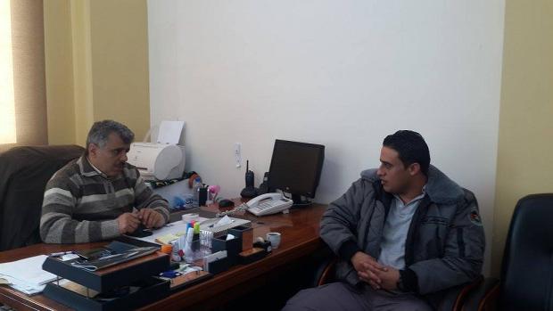 Palestine Polytechnic University (PPU) - جامعة بوليتكنك فلسطين تستقبل مسؤول العلاقات العامة بالضابطة الجمركية بالخليل