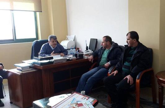 Palestine Polytechnic University (PPU) - جامعة بوليتكنك فلسطين تستقبل أمين سر حركة فتح في مدينة الخليل