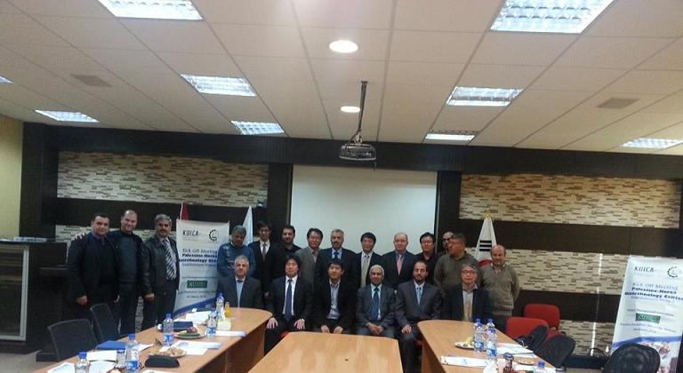 Palestine Polytechnic University (PPU) - جامعة بوليتكنك فلسطين تبحث آفاق التعاون مع ممثلي الوكالة الكورية للتعاون الدولي (كوايكا) وجامعة كونكوك