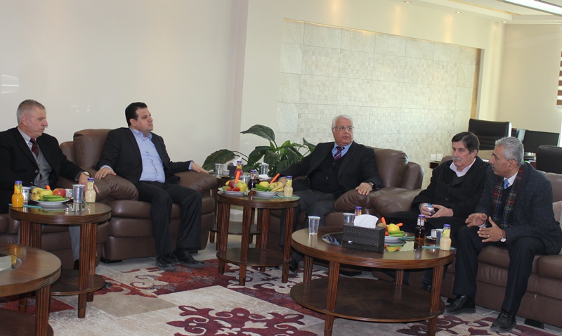 Palestine Polytechnic University (PPU) - رئيس القائمة العربية المشتركة النائب أيمن عودة في ضيافة جامعة بوليتكنك فلسطين