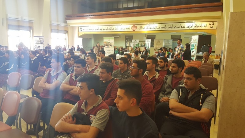Palestine Polytechnic University (PPU) - جامعة بولتكنك فلسطين تشارك في الفعالية التثقيفية " ما بعد التوجيهي " مكتب الأمانة العامة لمدارس تراسنطا