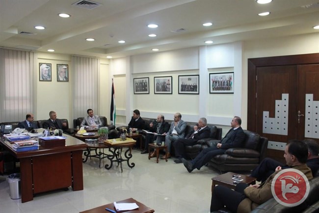 Palestine Polytechnic University (PPU) - وفد من جامعة بوليتكنك فلسطين يزور غرفة تجارة وصناعة الخليل
