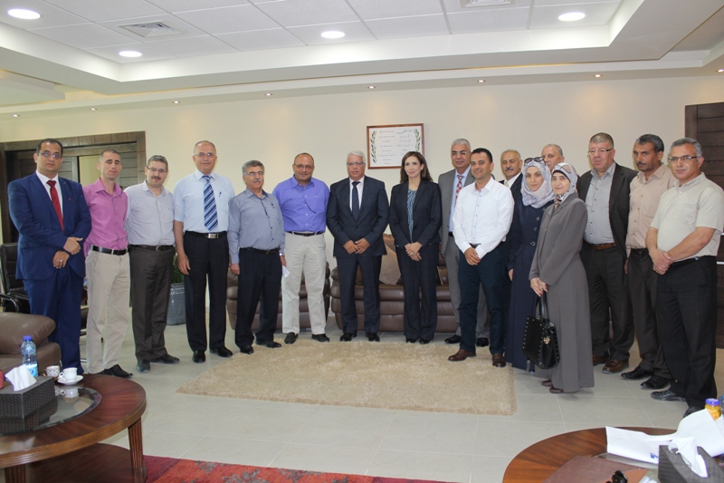 Palestine Polytechnic University (PPU) - جامعة بوليتكنك فلسطين وجهاز الإحصاء الفلسطيني يبحثان سبل تعزيز التعاون المشترك