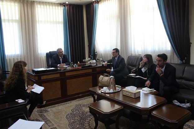 Palestine Polytechnic University (PPU) - وفد من القنصلية الايطالية بالقدس يزور جامعة بوليتكنك فلسطين