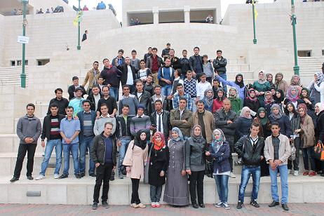 جامعة بوليتكنك فلسطين تقوم بزيارة علمية لجامعة النجاح الوطنية