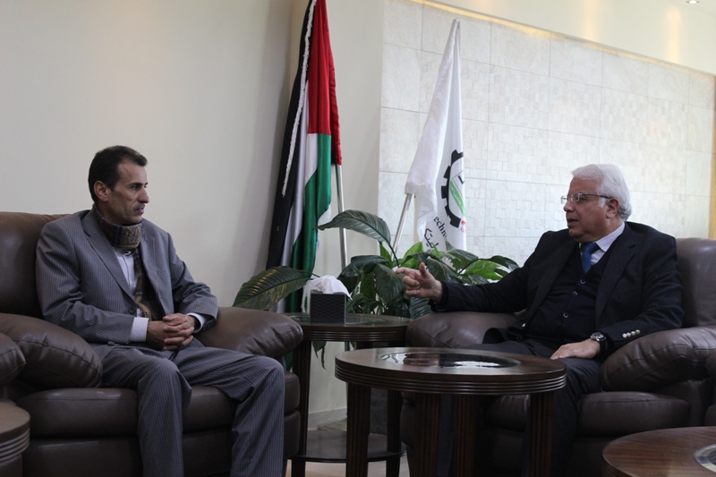 Palestine Polytechnic University (PPU) - جامعة بوليتكنك فلسطين تبحث آفاق التعاون المشترك مع وفد من شرطة المرور الفلسطينية والأوروبية لتدريب وتطوير أفراد شرطة المرور الفلسطينية