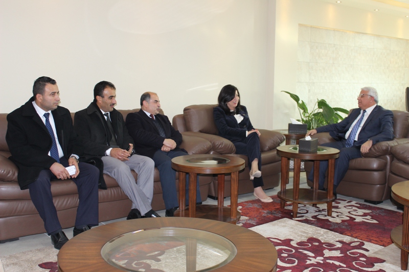 Palestine Polytechnic University (PPU) -   جامعة بوليتكنك فلسطين تبحث آفاق التعاون المشترك مع وزارة الاقتصاد الوطني الفلسطيني