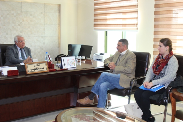 Palestine Polytechnic University (PPU) -  جامعة بوليتكنك فلسطين تستقبل طاقم مشروع Compete