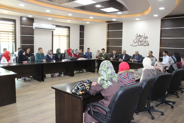 Palestine Polytechnic University (PPU) - جامعة بوليتكنك فلسطين تكرم طلبتها  الفائزين بمبادرة " التوحد طاقة صامتة "