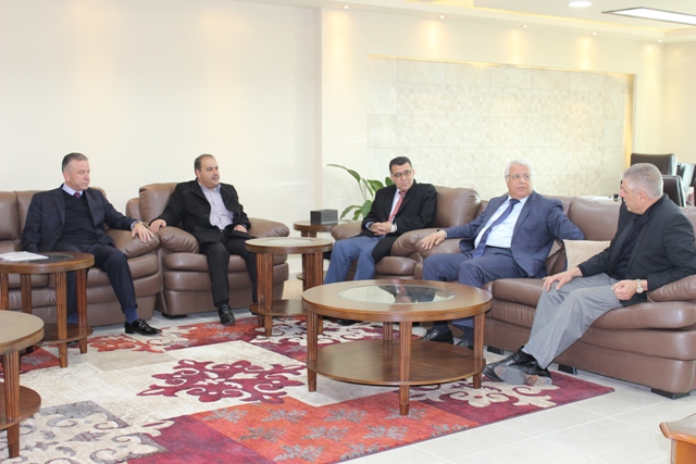 Palestine Polytechnic University (PPU) - جامعة بوليتكنك  فلسطين تستقبل وفدا من اتحاد الصناعات البلاستيكية 
