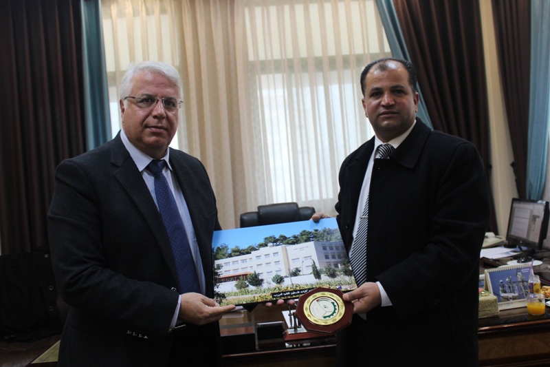 Palestine Polytechnic University (PPU) - جامعة بوليتكنك فلسطين تستقبل وفداً من كلية فلسطين التقنية العروب