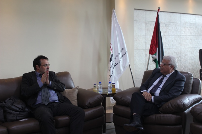 Palestine Polytechnic University (PPU) - لقاء تعريفي حول منح مؤسسة الداد الألمانية في جامعة بوليتكنك فلسطين