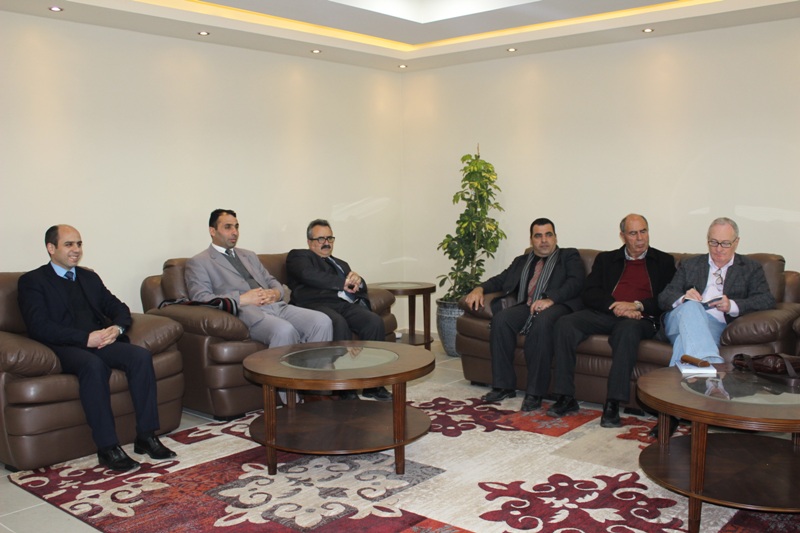 Palestine Polytechnic University (PPU) - محافظة الخليل وجامعة بوليتكنك فلسطين ولجنة اعمار الخليل يستقبلون وفداً اكاديمياً وسياسياً روسياً