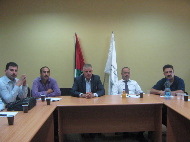 Palestine Polytechnic University (PPU) - استضافة جامعة بوليتكنك فلسطين لاجتماع لجنة الصحة والسلامة المهنية في محافظة الخليل