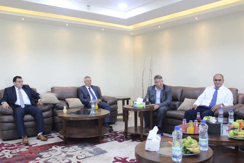Palestine Polytechnic University (PPU) - وفد من الجمعية الخيرية المتحدة للأراضي المقدسة يزور جامعة بوليتكنك فلسطين