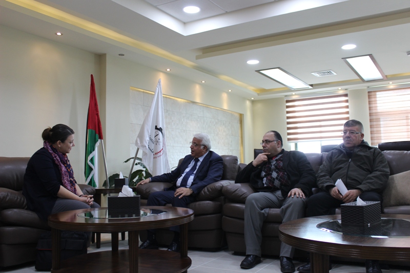 Palestine Polytechnic University (PPU) - جامعة بوليتكنك فلسطين تستقبل ممثلي مؤسسة DAAD الألمانية في القدس
