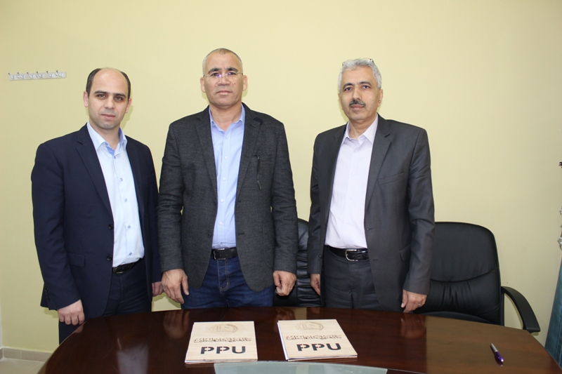 Palestine Polytechnic University (PPU) - جامعة بوليتكنك فلسطين توقع إتفاقية تعاون أكاديمي مع كلية مركز النقب