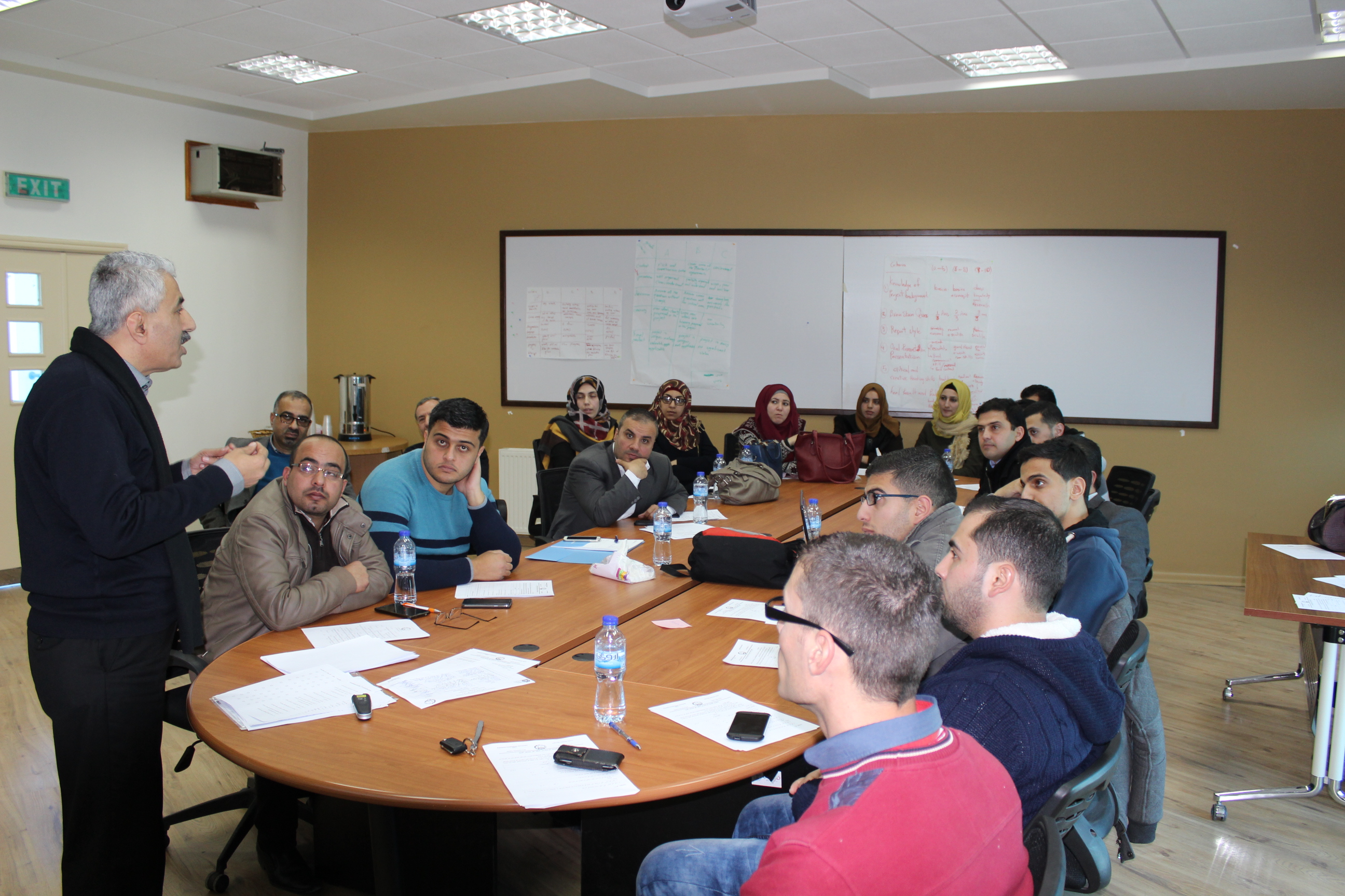 Palestine Polytechnic University (PPU) - اختتام البرنامج التدريبي المخصّص للأكاديميين الجدد في جامعة بوليتكنك فلسطين