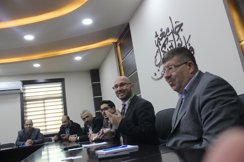 Palestine Polytechnic University (PPU) - جامعة بوليتكنك فلسطين تبحث آفاق التعاون المشترك مع شركة ريتش لخدمات الاتصال المتخصص