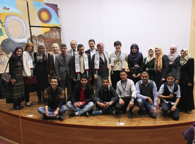 Palestine Polytechnic University (PPU) - حاضنة تطوير الأعمال بجامعة بوليتكنك فلسطين تستضيف وفد سيدات الأعمال من السيلكون فالي