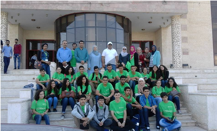 Palestine Polytechnic University (PPU) - جامعة بوليتكنك فلسطين تستقبل طلبة من مشروع “Go Green Palestine”