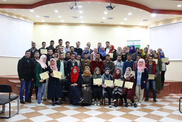 Palestine Polytechnic University (PPU) - مركز خدمات التوظيف في جامعة بوليتكنك فلسطين ينظم حفل توزيع شهادات مجموعة من  الدورات التدريبية