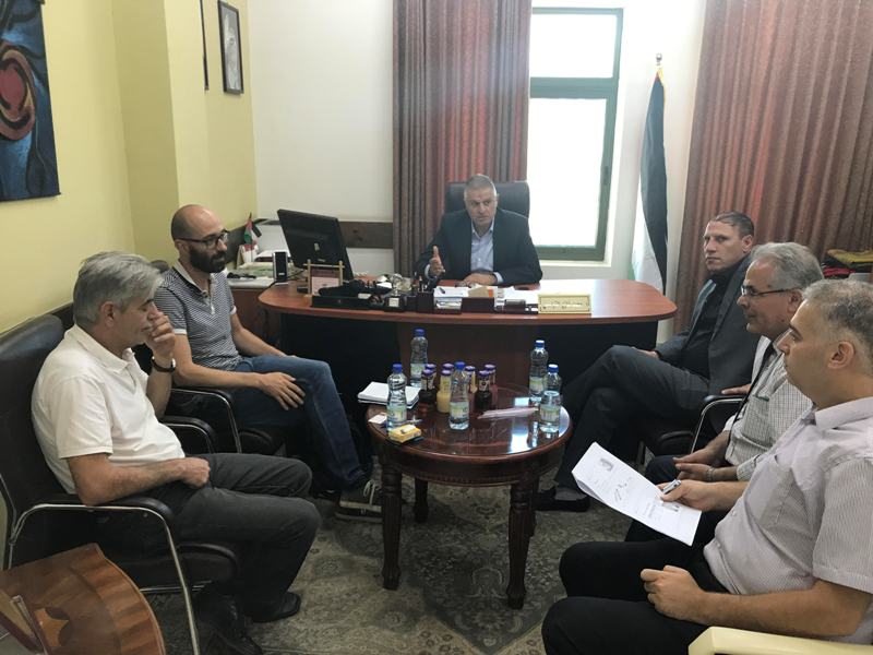 Palestine Polytechnic University (PPU) - جامعة بوليتكنك فلسطين تستقبل وفدًا من مؤسسةCESVI  الايطالية