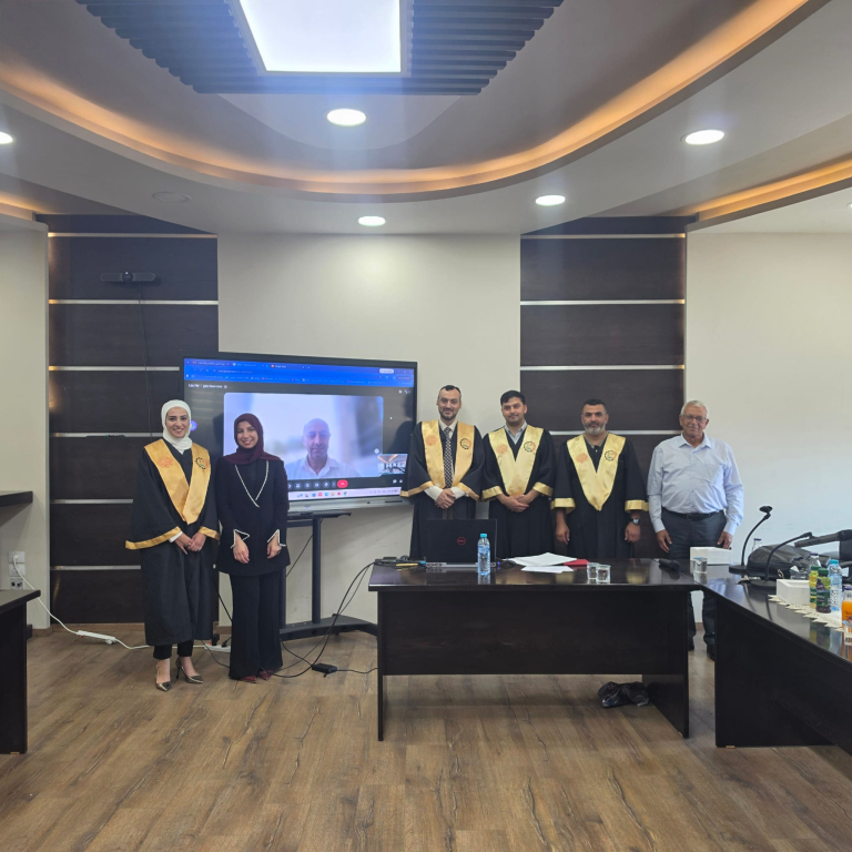 Palestine Polytechnic University (PPU) - مناقشة رسالتي ماجستير متخصصتين في كفاءة الطاقة والاستدامة في جامعة بوليتكنك فلسطين Palestine Polytechnic University (PPU) - مناقشة رسالتي ماجستير متخصصتين في كفاءة الطاقة والاستدامة في جامعة بوليتكنك فلسطين