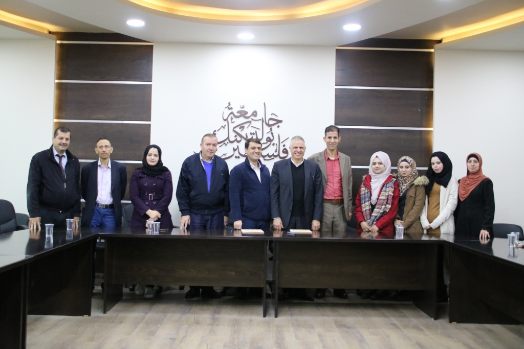 Palestine Polytechnic University (PPU) - جامعة بوليتكنك فلسطين وشركة المهندس للإلكترونيات توقعان مذكرة تعاون مشتركة