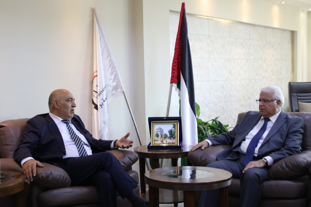Palestine Polytechnic University (PPU) - جامعة بوليتكنك فلسطين ومجموعة الأخوة العرب يبحثان آفاق التعاون المشترك