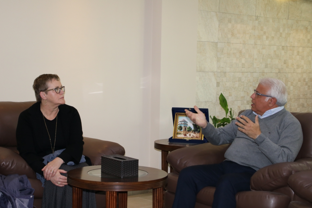 Palestine Polytechnic University (PPU) - جامعة بوليتكنك فلسطين تستقبل وفداً من جامعة نوتردام (إنديانا-الولايات المتحدة الأمريكية)