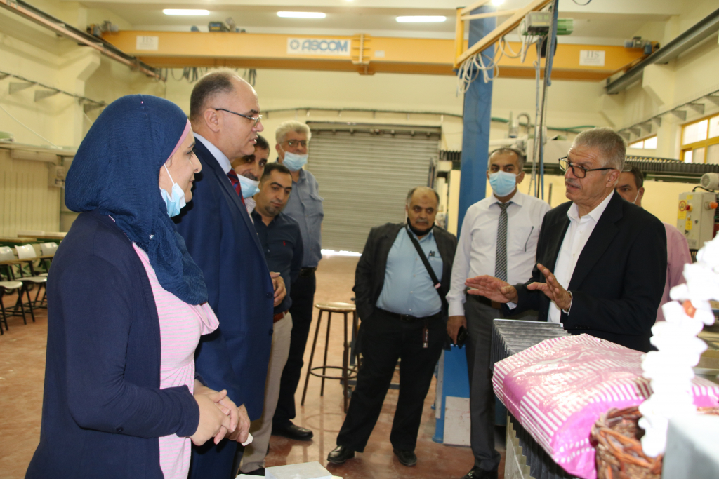 Palestine Polytechnic University (PPU) - جامعة بوليتكنك فلسطين ومؤسسة المواصفات والمقاييس الفلسطينية تبحثان آفاق التعاون الفني المشترك