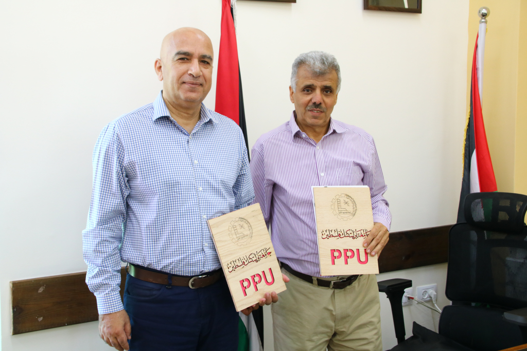 Palestine Polytechnic University (PPU) - جامعة بوليتكنك فلسطين توقّع اتفاقية تعاون مع شركة واصل لنقل وتوزيع بريد الجامعة