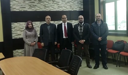 Palestine Polytechnic University (PPU) - رسالة ماجستير في جامعة بوليتكنك فلسطين بعنوان "تقييم أداء تقنيات قائمة على التعلم الالي لاستشعار الطيف في شبكات الراديو الواعي المُتنقلة"